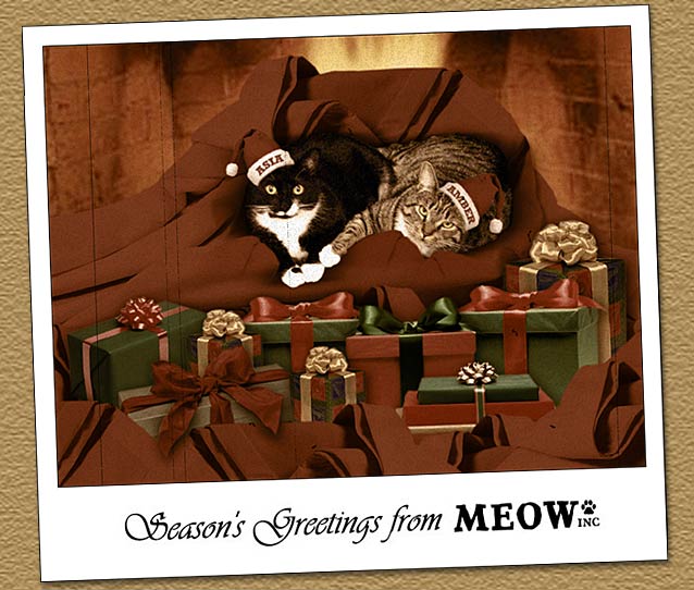 Season's Greetings from Meow Inc.