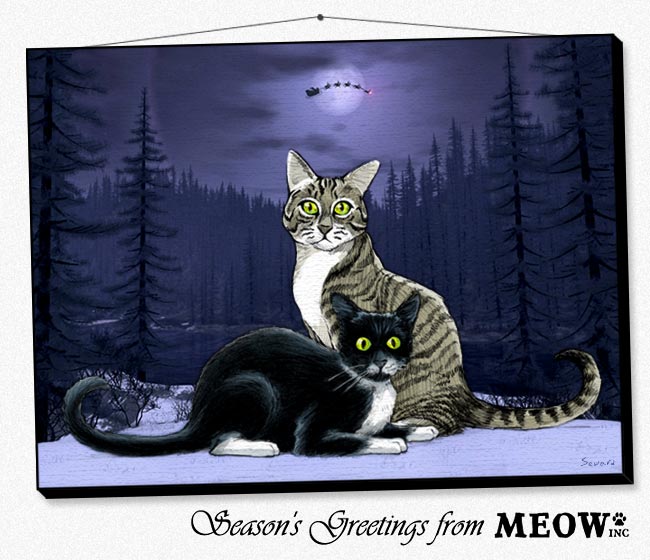 Season's Greetings from Meow Inc.
