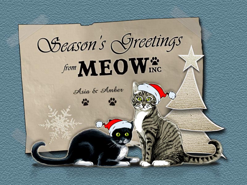 Season's Greetings from Meow Inc.