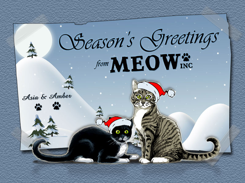 Season's Greetings from Meow Inc.